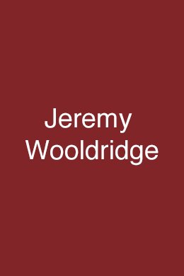 Jeremy Wooldridge